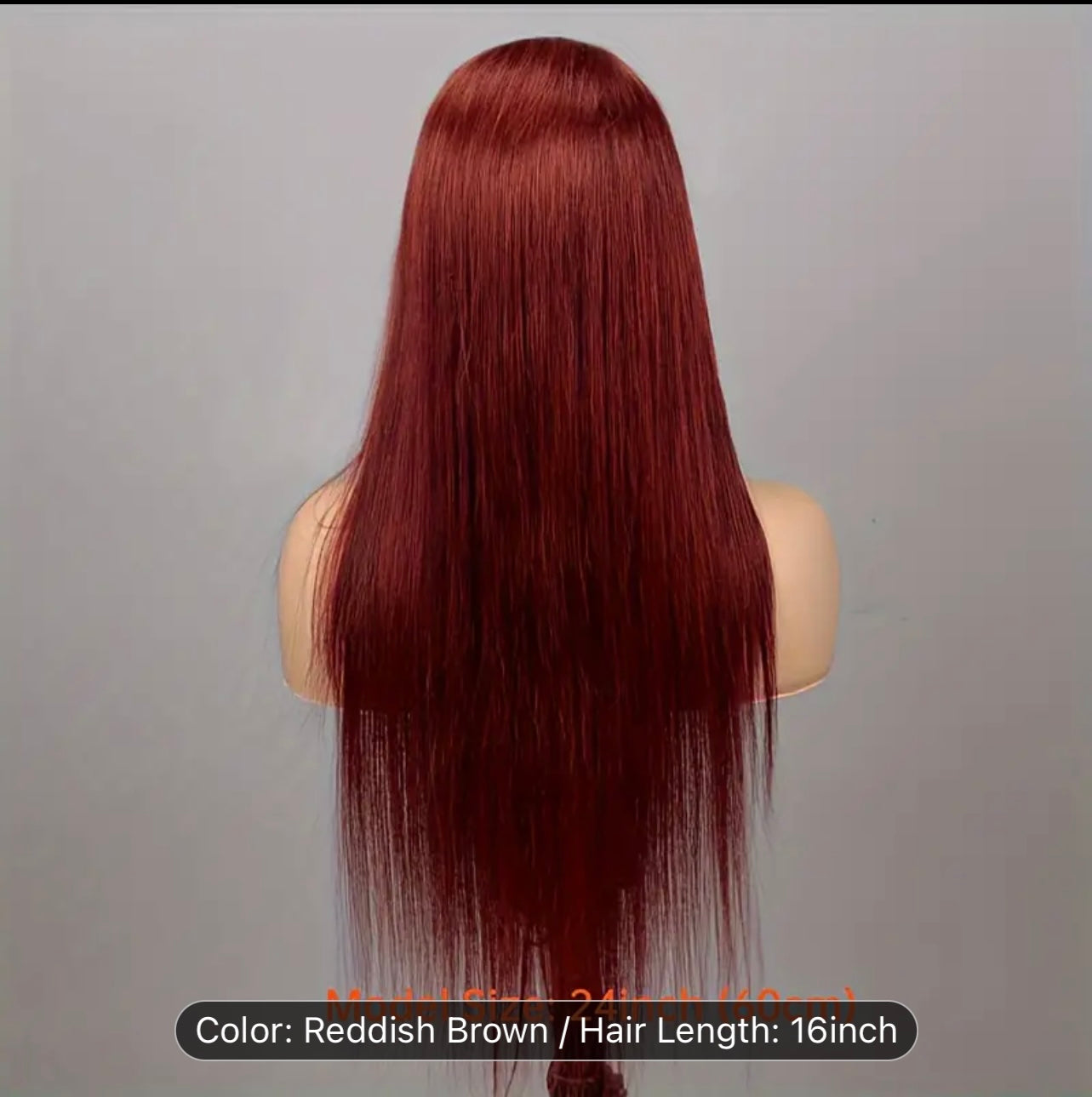250% Density Reddish Brown Glueless Wigs Human Hair Straight Lace Front Wig 5x6 HD Lace Front Wigs Swiss Lace Wigs With Baby Hair Pre Plucked Lace Natural Brazilian Human Hair For Women No Glue No Skill Ready To Go Wig For Beginners