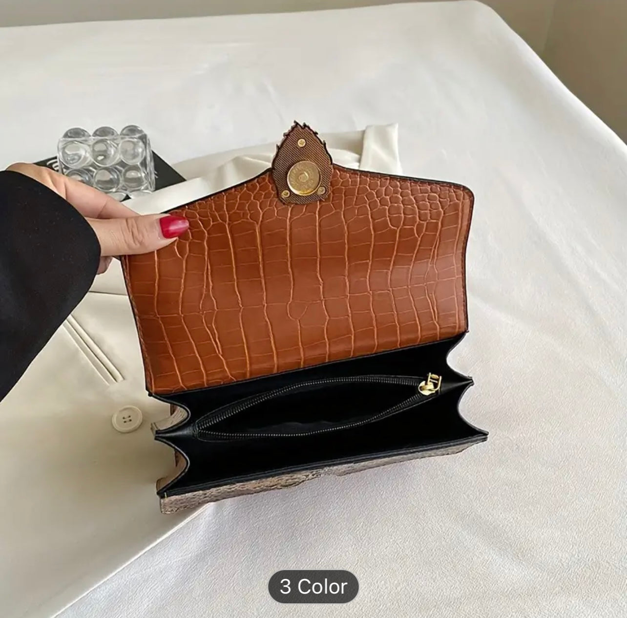 Mini Square Shoulder Bag - Classic Niche Design, Trendy Flap Lion Button Decor, Chain Strap, All-Match Stylish Accessory for Women - Perfect for Daily Use, Work, School, Travel, and Outdoor Activities