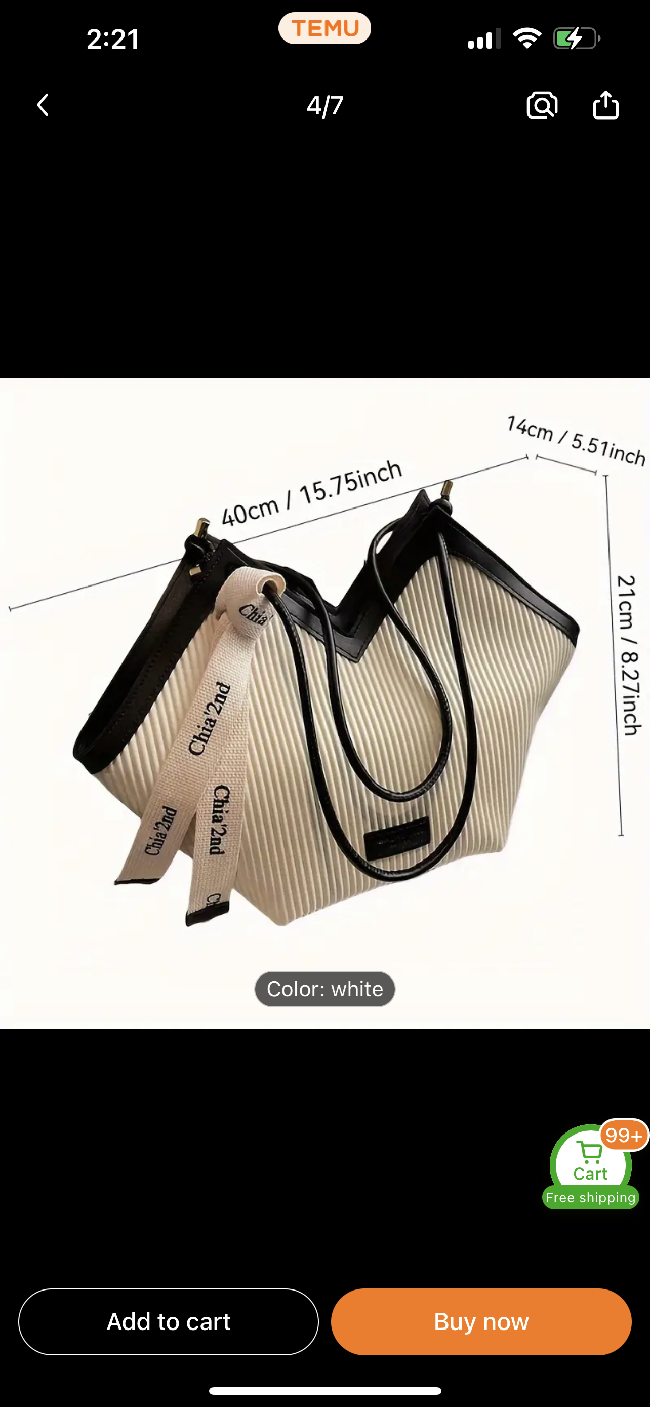 1pc White Striped Beach-Inspired Shoulder Bag - Large Capacity Summer Fashion Handbag for Women, Seaside Holiday Tote with Stylish Design