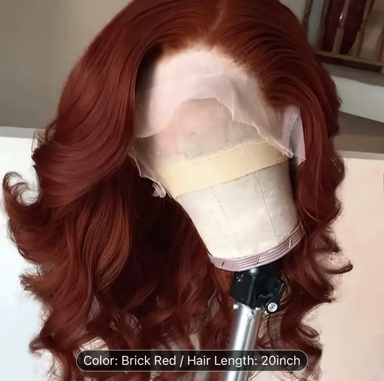 180% Density Virgin Hair Short Bob Wig - Lace Wigs with Reddish Brown Body Wave, HD Transparent 13x4 Lace Front, Pre-Plucked, Natural Wave, Baby Hair for Women