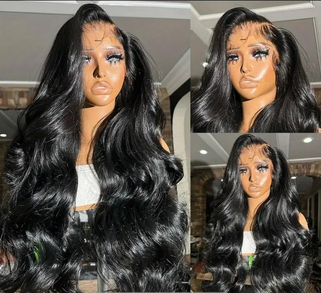 250% Density Bye Bye Knots Wig Glueless Wigs Human Hair Pre Plucked Pre Cut 13x6 HD Lace Closure Wigs Human Hair Body Wave Lace Front Wigs Human Hair For Women Put On And Go Wig