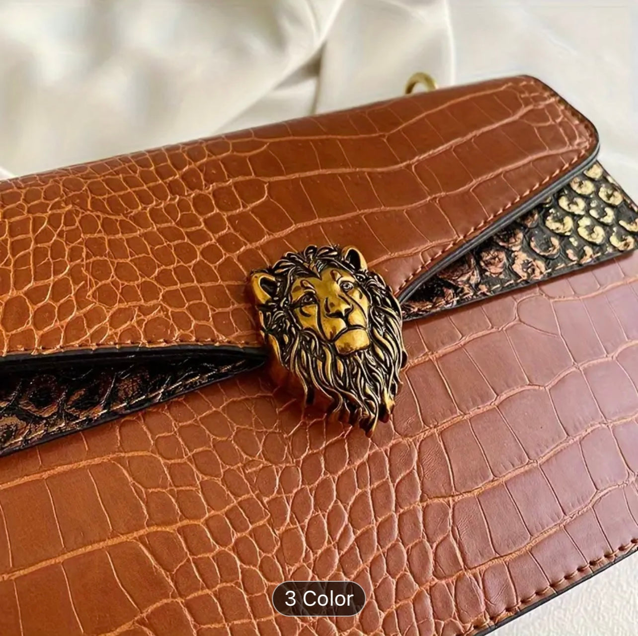 Mini Square Shoulder Bag - Classic Niche Design, Trendy Flap Lion Button Decor, Chain Strap, All-Match Stylish Accessory for Women - Perfect for Daily Use, Work, School, Travel, and Outdoor Activities