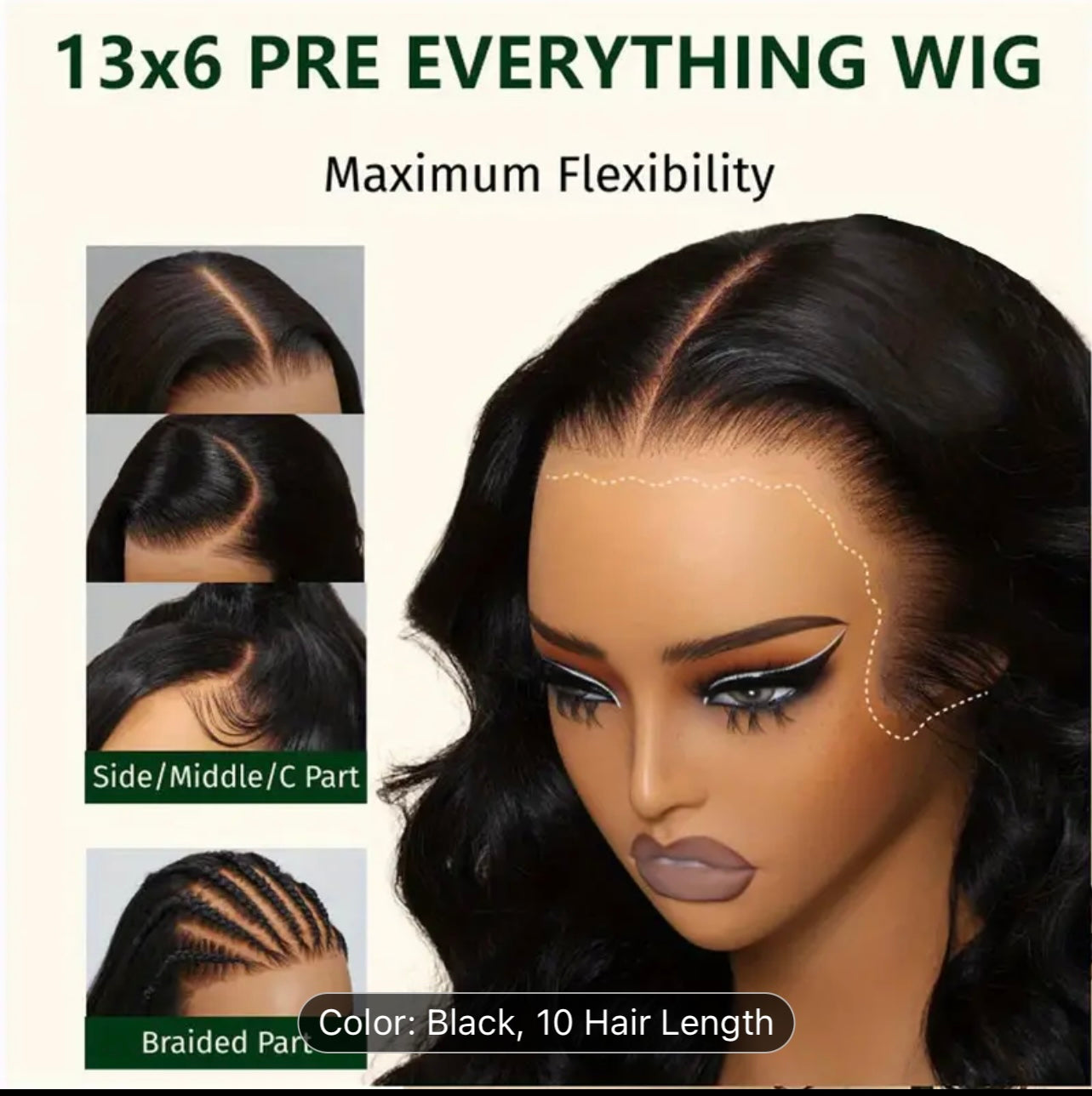 250% Density Bye Bye Knots Wig Glueless Wigs Human Hair Pre Plucked Pre Cut 13x6 HD Lace Closure Wigs Human Hair Body Wave Lace Front Wigs Human Hair For Women Put On And Go Wig