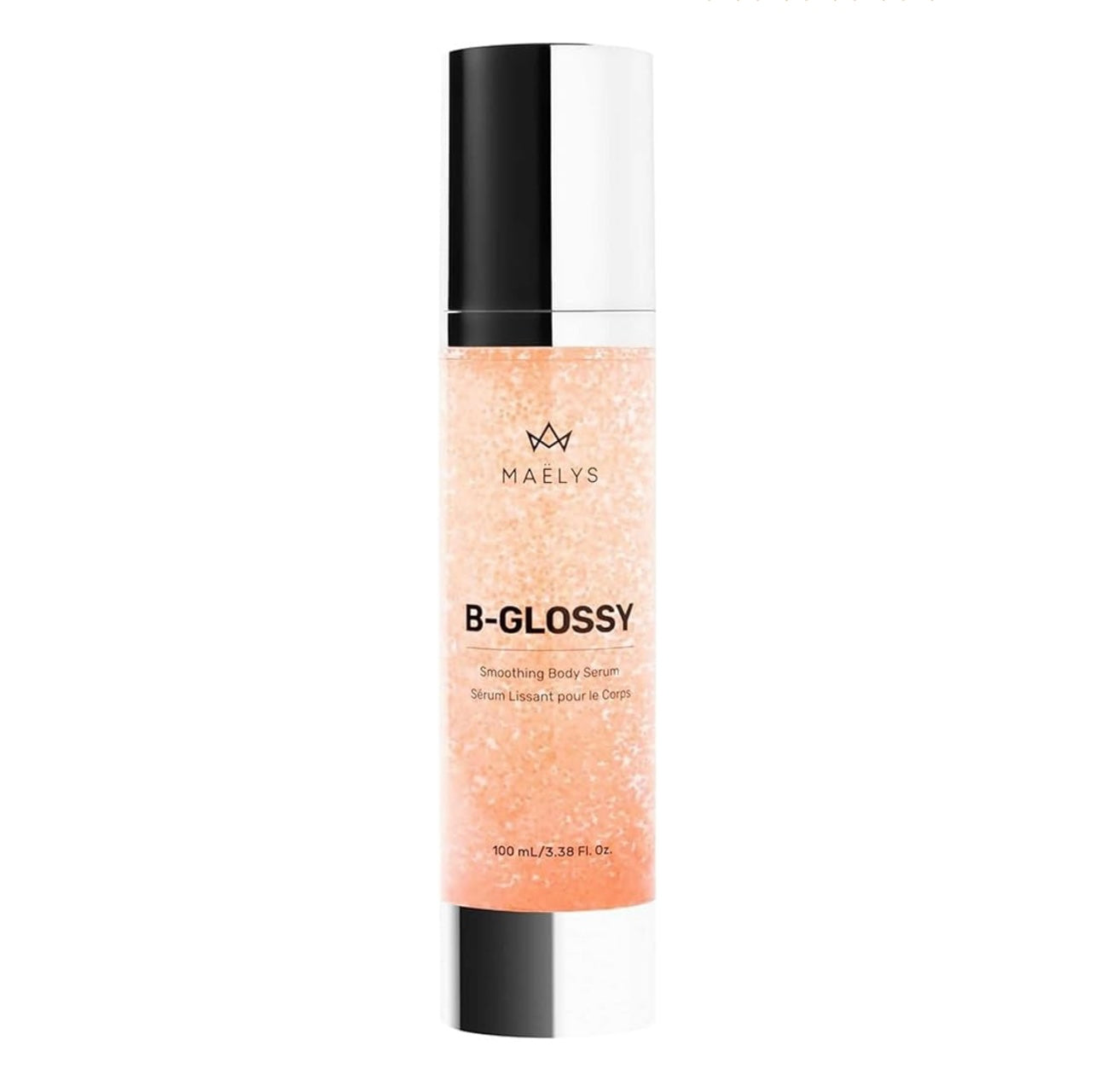 MAËLYS B-GLOSSY Smoothing Body Serum - Hyaluronic Acid Serum for Body - Hydrating Wrinkle Serum with Peptides & Shea Butter