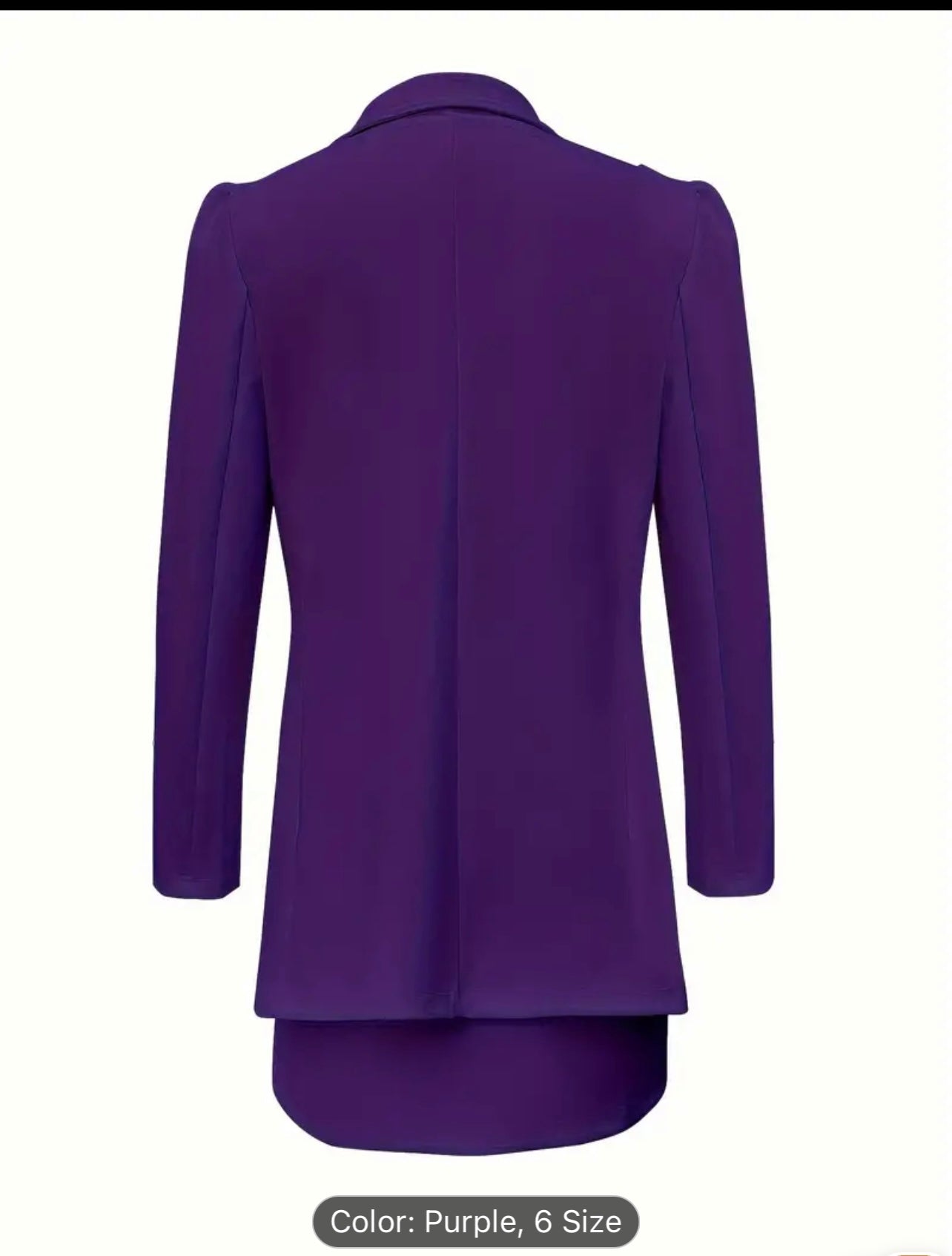Two-Piece Elegant Lapel Blazers Set - Soft Micro Elastic Polyester Solid Color Knit Fabric, Long Sleeve & Mini Skirt, Perfect for Fall/Winter, Womens Clothing