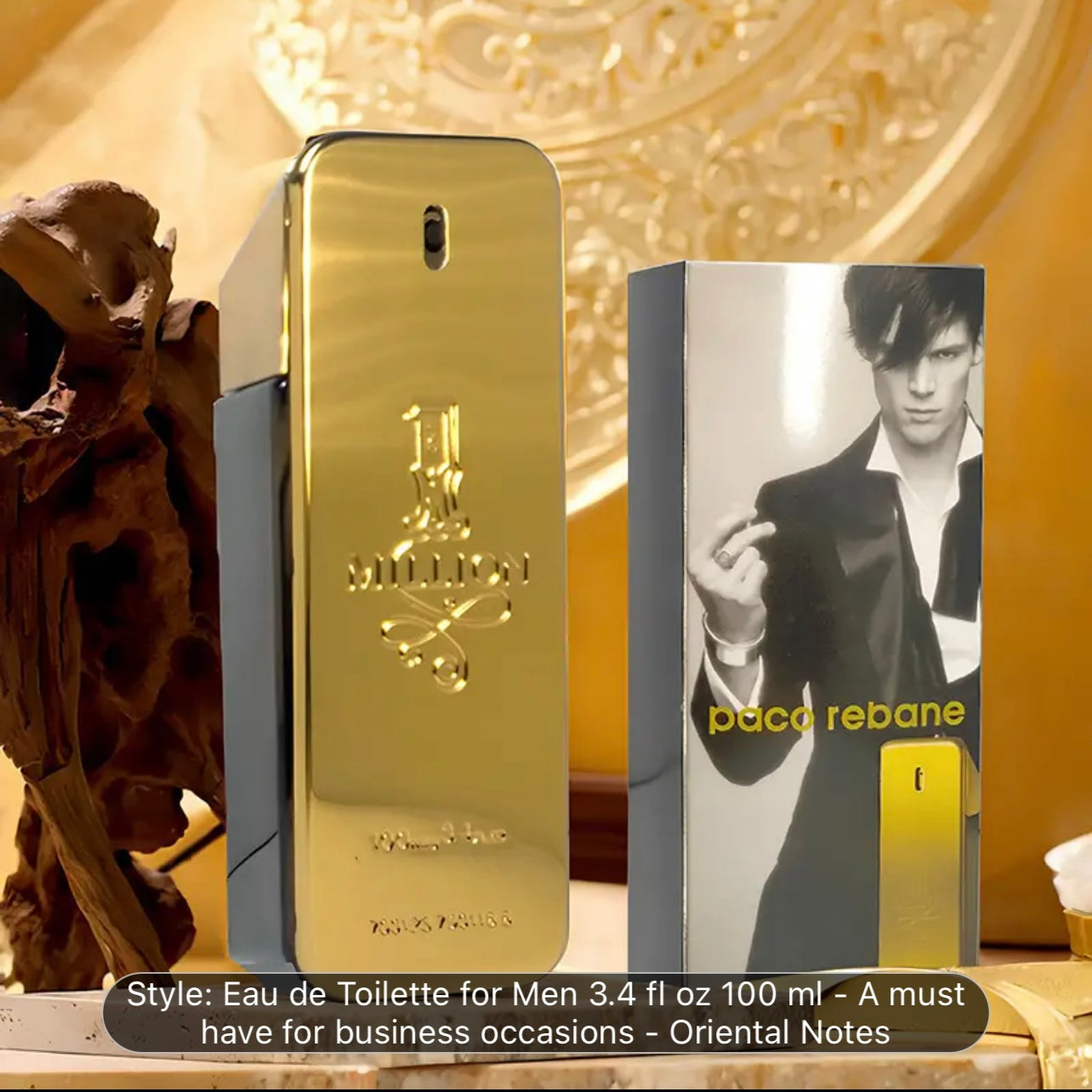 Eau de Toilette for Men 3.4 fl oz 100 ml - A must have for business occasions - Oriental Notes