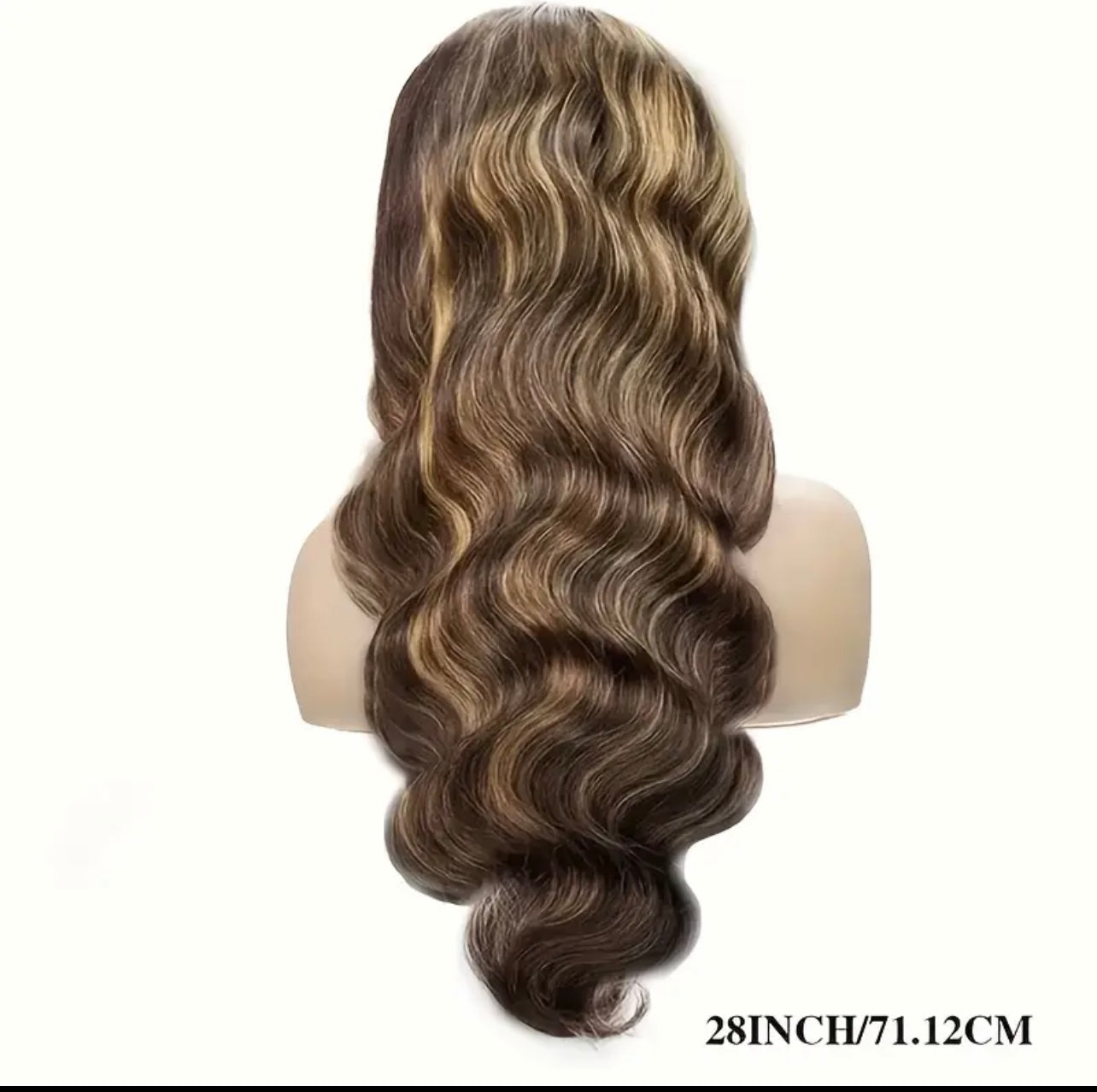 Highlight Body Wave Lace Frontal Wigs Human Hair 13x4 HD Lace Front Human Hair Wigs For Women Glueless Wigs Human Hair Pre Plucked With Baby Hair 150% Density